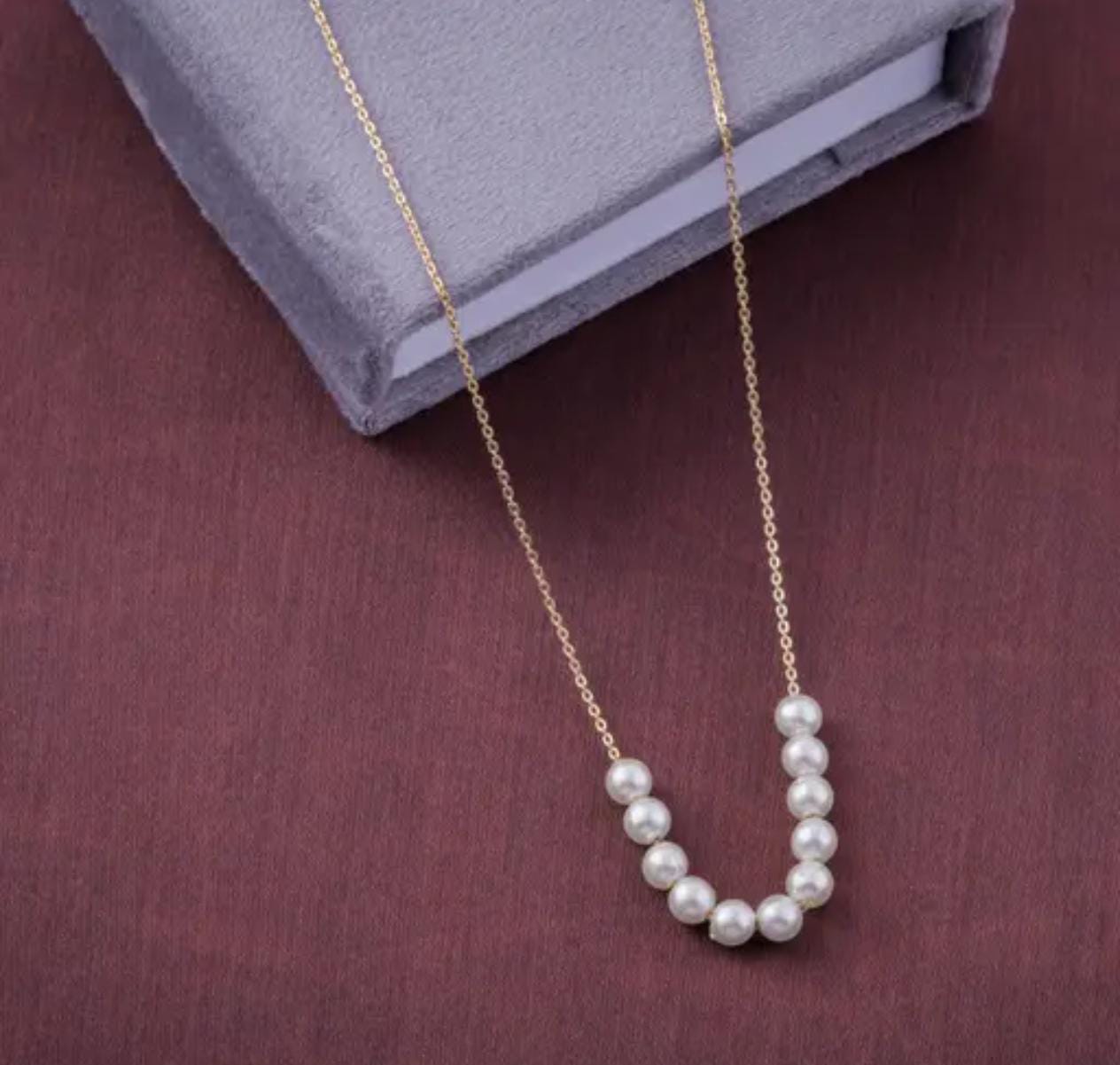 Classic Pearl Bead Necklace