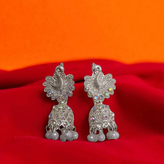 Royal Grace Drop Jhumka - Lyza