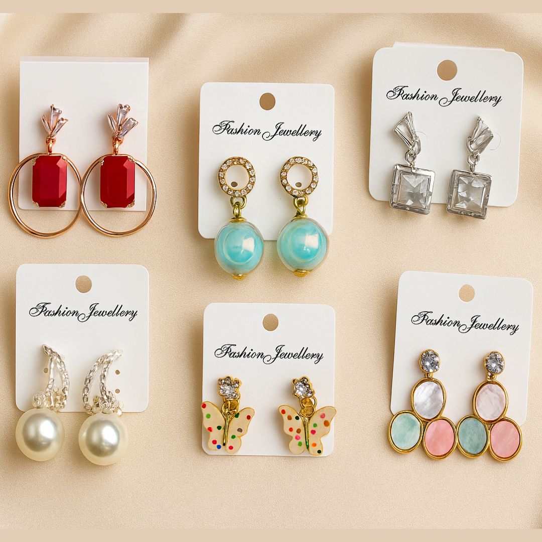 Glam Six-Pack Earrings