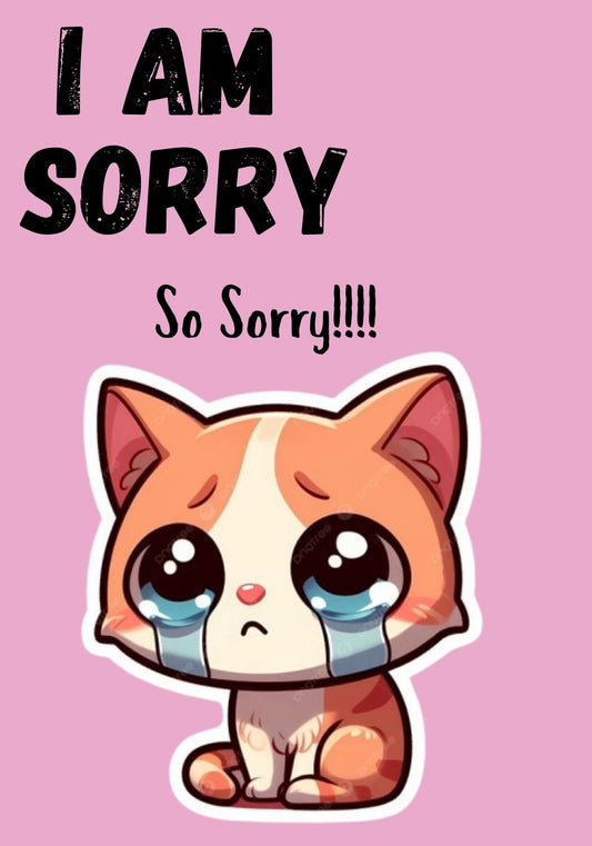 Sorry Card