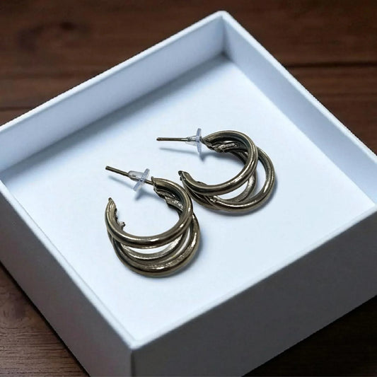 Silver Moon Hoops - Lyza